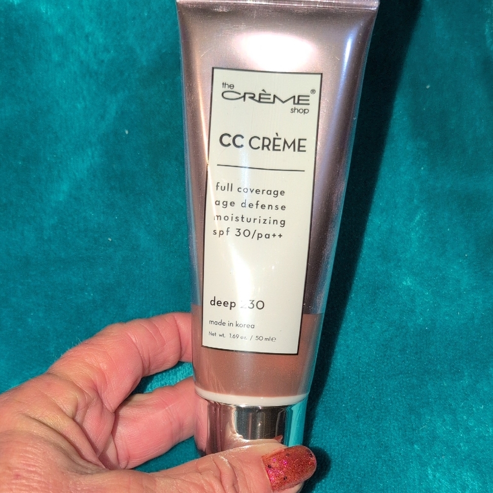 The Crème Shop CC Crème - Deep 230 SPF30 Foundation Sealed